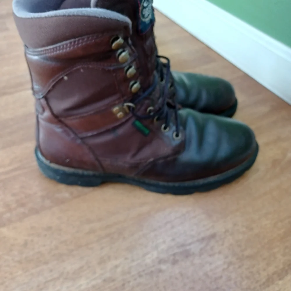 Georgia boots Waterproof insulated men's size 8.5 work, hunting boots